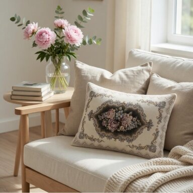 Dekoratyvinės pagalvės užvalkalas Dekoratyvinės pagalvės užvalkalas