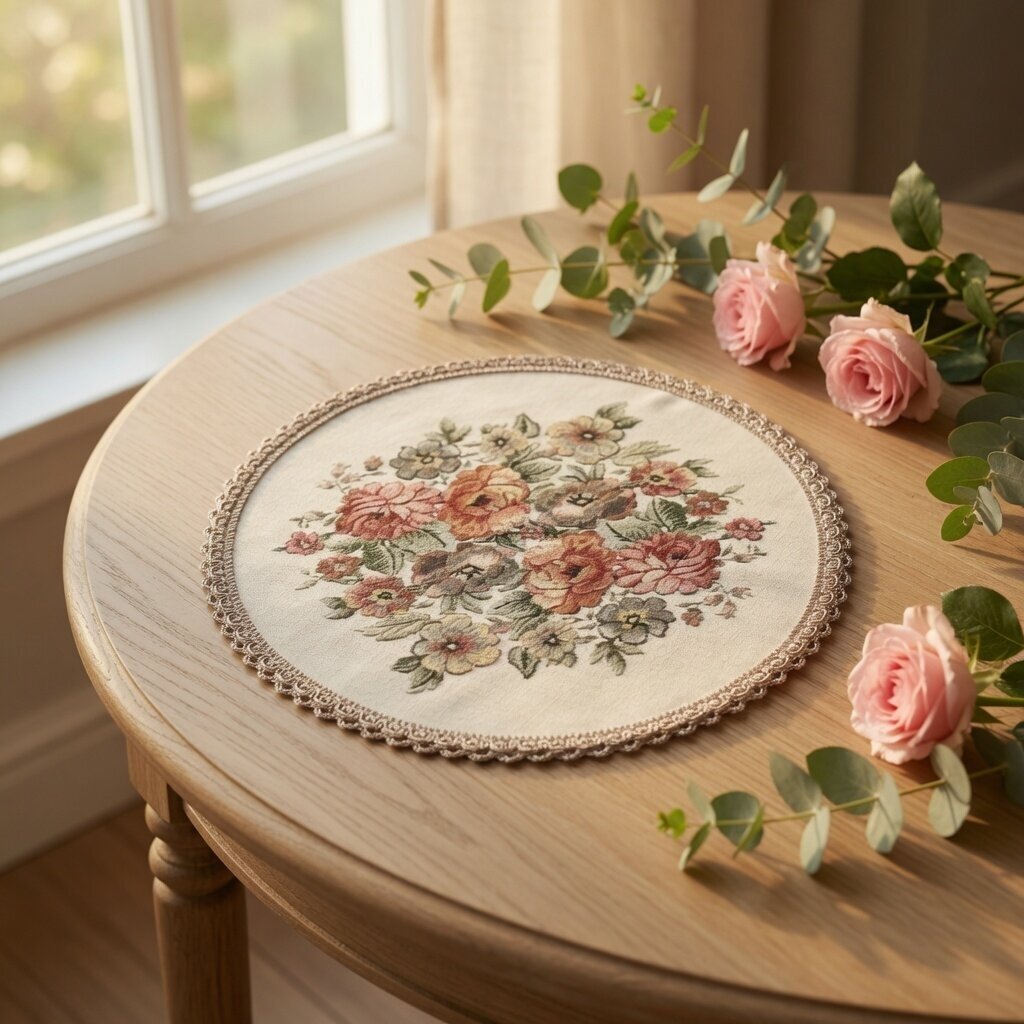 Servetėlė 40 cm. apvali Servetėlė 40 cm. apvali